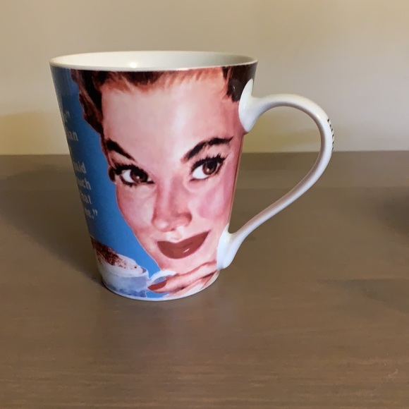 Ephemera “Latte” Cheeky Retro Inspired Vintage Style Ceramic Mug - Picture 3 of 8